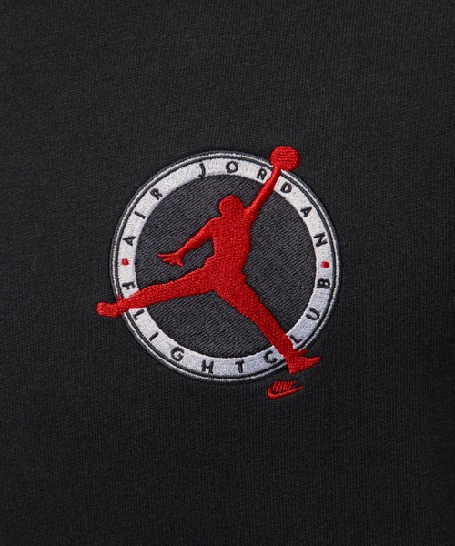JORDAN BRAND（ジョーダンブランド）の「JORDAN BRAND M J FLT CLUB LBR SS CREW / ジョーダン ブランド FLT CLUB LBR S/S クルー / NIKE【SP】（Tシャツ/カットソー・メンズ・ブラック/ホワイト・XXL/XL/L/M/S）」の4枚目の写真