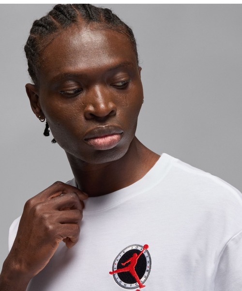 JORDAN BRAND（ジョーダンブランド）の「JORDAN BRAND M J FLT CLUB LBR SS CREW / ジョーダン ブランド FLT CLUB LBR S/S クルー / NIKE【SP】（Tシャツ/カットソー・メンズ・ブラック/ホワイト・XXL/XL/L/M/S）」の8枚目の写真