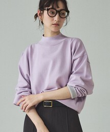 qualite | バイカラーハイネックプルオーバー/冬服/オフィスカジュアル(ニット/セーター)