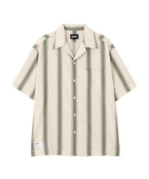 Schott/ショット/STRIPE SS SHIRT/ストライプ 半袖 シャツ（シャツ