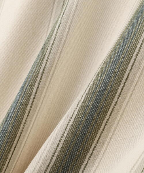 schott（ショット）の「Schott/ショット/STRIPE SS SHIRT/ストライプ 半袖 シャツ（シャツ/ブラウス・メンズ・ベージュ/ブラック・2XL/XL/L/M）」の22枚目の写真