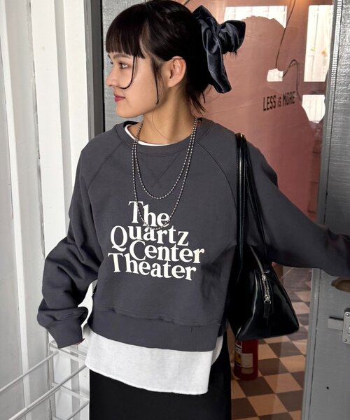 CIAOPANIC TYPY（チャオパニックティピー）の「【ツブシャリ!】ドライタッチネップロゴスウェット（スウェット・レディース・レッド/チャコールグレー/グレー/イエロー・ONE SIZE）」の16枚目の写真