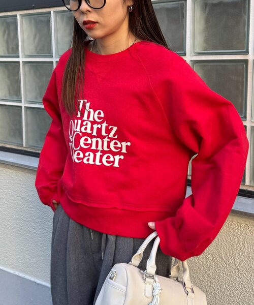 CIAOPANIC TYPY(チャオパニックティピー)の「【ツブシャリ!】ドライタッチネップロゴスウェット(スウェット・レディース・レッド/チャコールグレー/グレー/イエロー・ONE SIZE)」の18枚目の写真