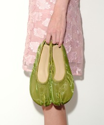 PAES（ペイズ）の「【WEB先行予約】[PAES/ペイズ] MESH AIR STRING フラットシューズ（バレエシューズ）」