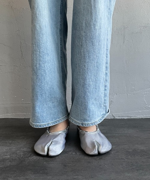 PAES（ペイズ）の「[PAES/ペイズ] MESH AIR STRING フラットシューズ（バレエシューズ・レディース・シルバー/ライム/ブラック/ゴールド・23/24.5/24/23.5）」の17枚目の写真