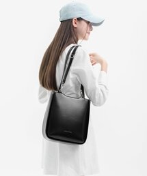 SONORIAL（ソノリアル）の「Cloche bag (tall) - black（ショルダーバッグ）」