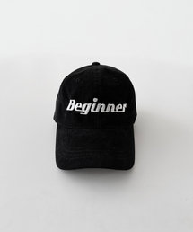 TENNIS BOY CLUB（テニスボイズクラブ）の「BEGINNER CORDUROY BALL CAP BLACK（キャップ）」