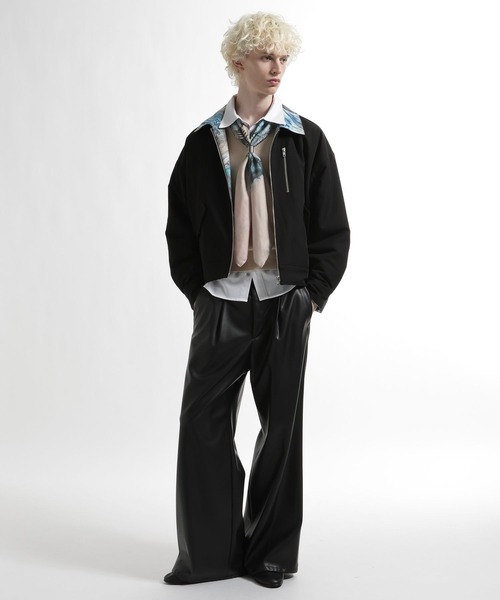 HARE(ハレ)の「シルクスカーフ by MAO KAWASAKI(HARE)(バンダナ/スカーフ・メンズ・グレー系その他/ホワイト系その他/ブルー系その他・FREE)」の10枚目の写真