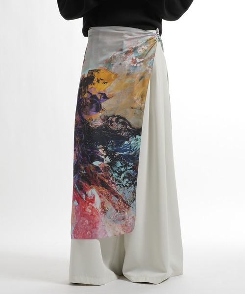 HARE(ハレ)の「シルクスカーフ by MAO KAWASAKI(HARE)(バンダナ/スカーフ・メンズ・グレー系その他/ホワイト系その他/ブルー系その他・FREE)」の16枚目の写真