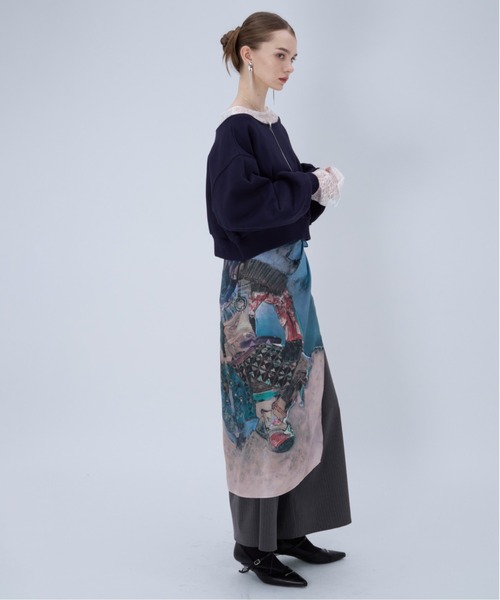 HARE(ハレ)の「シルクスカーフ by MAO KAWASAKI(HARE)(バンダナ/スカーフ・メンズ・グレー系その他/ホワイト系その他/ブルー系その他・FREE)」の15枚目の写真