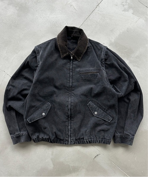 セール】3WAY VINTAGELIKE DRAWCODE DUCK BLOUSON／3wayヴィンテージ