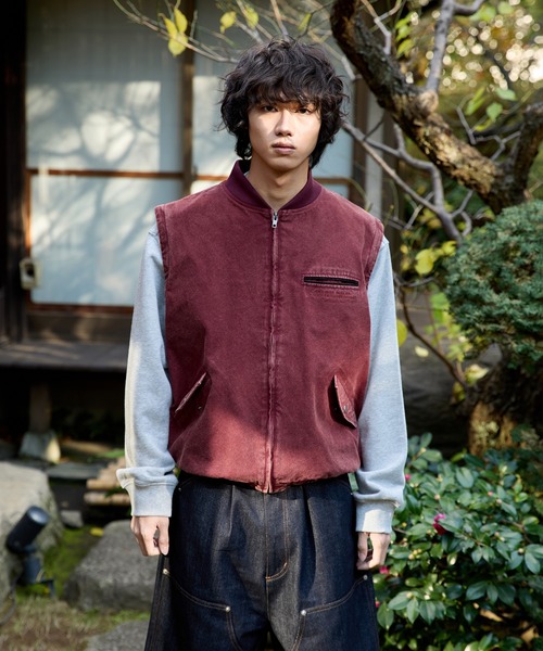 セール】3WAY VINTAGELIKE DRAWCODE DUCK BLOUSON／3wayヴィンテージ