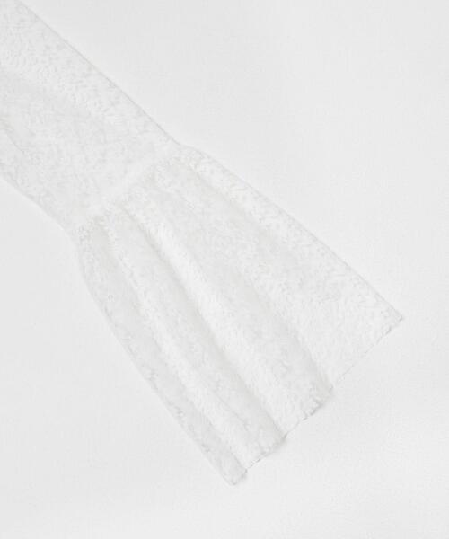 URBAN RESEARCH ROSSO WOMEN（アーバンリサーチ　ロッソ）の「フレアスリーブレースブラウス（シャツ/ブラウス・レディース・ホワイト/ブラック/ブルー系その他・FREE）」の11枚目の写真