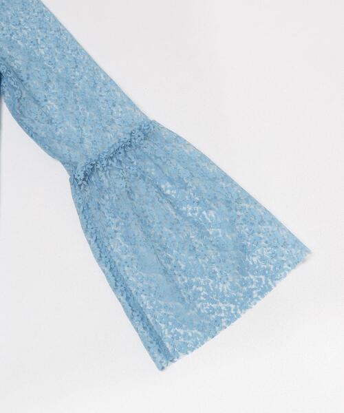 URBAN RESEARCH ROSSO WOMEN（アーバンリサーチ　ロッソ）の「フレアスリーブレースブラウス（シャツ/ブラウス・レディース・ホワイト/ブラック/ブルー系その他・FREE）」の19枚目の写真