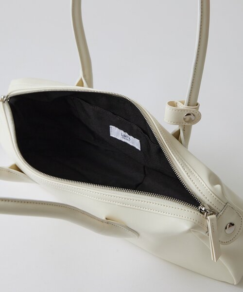 Lui's（ルイス）の「ロングハンドルワイドバッグ（トートバッグ・レディース・オフホワイト/ブラック・FREE）」の14枚目の写真