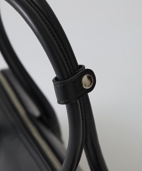 Lui's（ルイス）の「ロングハンドルワイドバッグ（トートバッグ・レディース・オフホワイト/ブラック・FREE）」の9枚目の写真