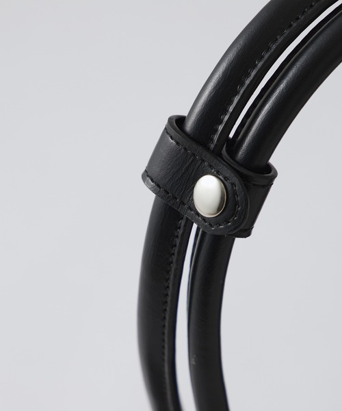 Lui's（ルイス）の「ロングハンドルワイドバッグ（トートバッグ・レディース・オフホワイト/ブラック・FREE）」の10枚目の写真