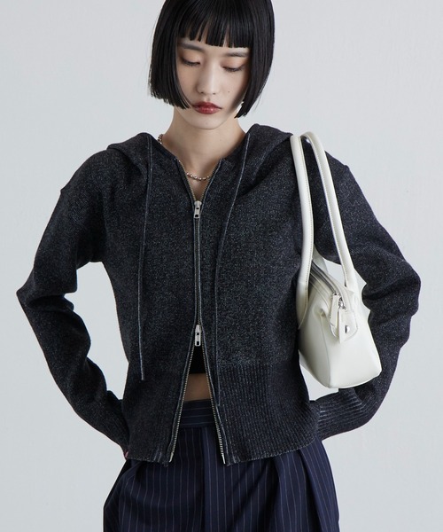 Lui's(ルイス)の「ロングハンドルワイドバッグ(トートバッグ・レディース・オフホワイト/ブラック・FREE)」の16枚目の写真