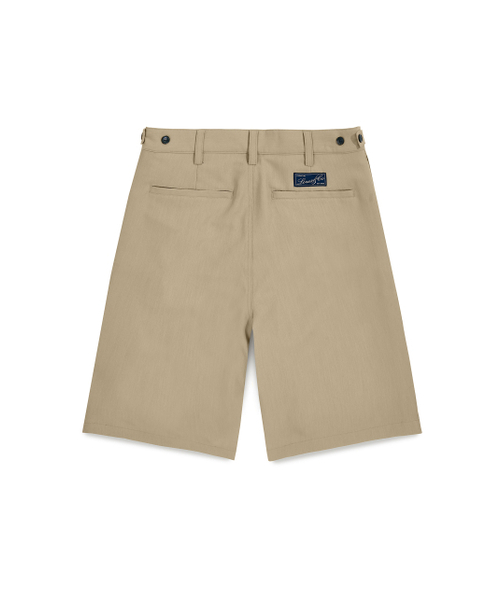 LORES(ロアス)の「Pleated Bermuda Short - Beige(その他パンツ・レディース・その他・M/L)」の2枚目の写真