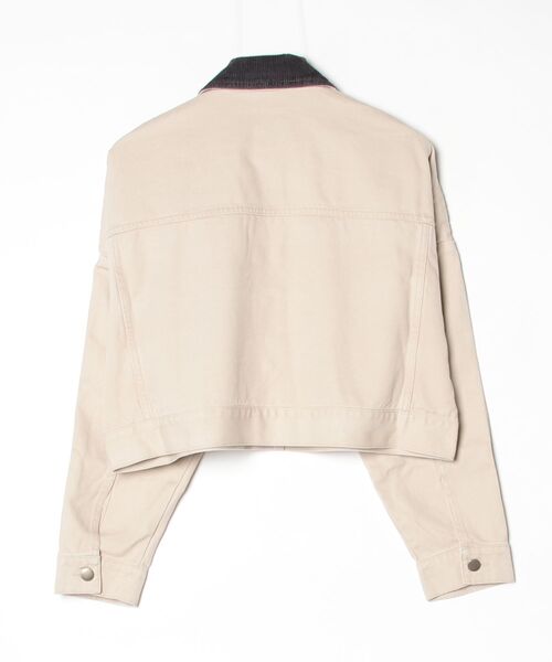 adidas（アディダス）の「キャンバス トラックトップ ジャケット / アディダスオリジナルス adidas Originals（その他アウター・レディース・ブラウン/ベージュ・XX-LARGE/LARGE/MEDIUM/SMALL/X-LARGE/X-SMALL）」の18枚目の写真