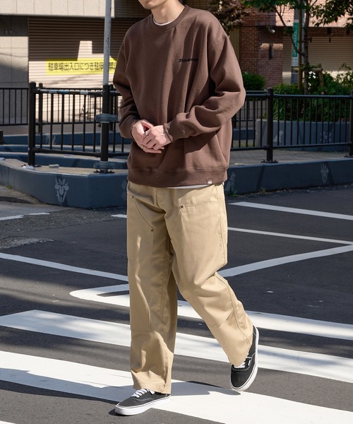 Dickies(ディッキーズ)の「【Dickies】裏起毛バック刺繍プリントクルーネックトレーナー 5422-9702(スウェット・メンズ・ブラック/ブラウン/ブルー/ホワイト・2L/M/L)」の16枚目の写真