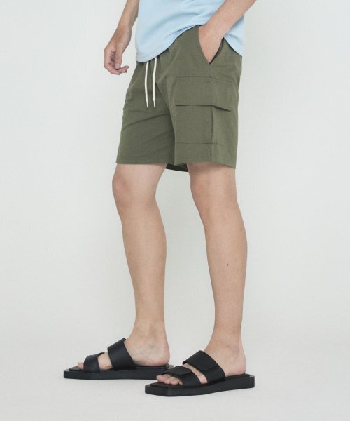 ANALOG MOOD(アナログムード)の「コットンカーゴショーツパンツ(カーキ)(その他パンツ・メンズ・その他・M/L)」の3枚目の写真