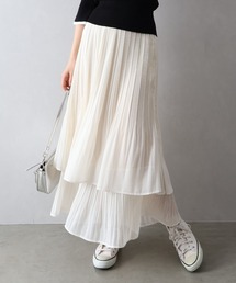 SpRay（スプレイ）の「シアープリーツティアードスカート（スカート）」