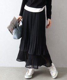 SpRay（スプレイ）の「シアープリーツティアードスカート（スカート）」