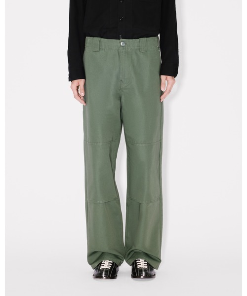 KENZO(ケンゾー)の「ダブル ニー チノ イン コットン(その他パンツ・メンズ・グリーン系その他3・40/38)」の3枚目の写真