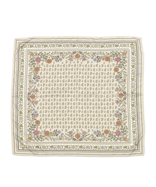 studio CLIP(スタディオクリップ)の「ツイルプリントスカーフ(ストール/ショール・レディース・グリーン/レッド/アイボリー/ベージュ・FREE)」の11枚目の写真