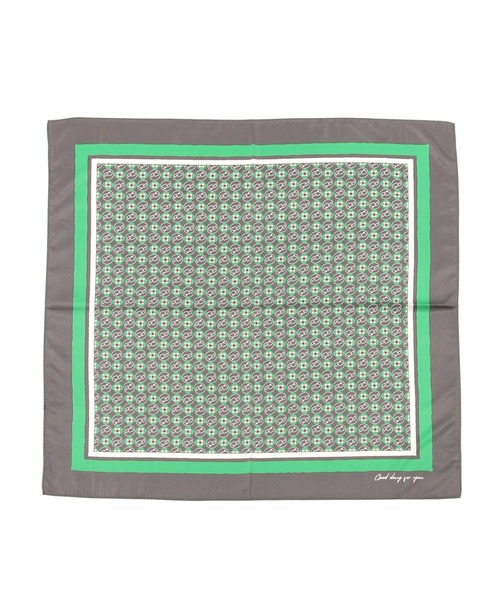 studio CLIP(スタディオクリップ)の「ツイルプリントスカーフ(ストール/ショール・レディース・グリーン/レッド/アイボリー/ベージュ・FREE)」の12枚目の写真