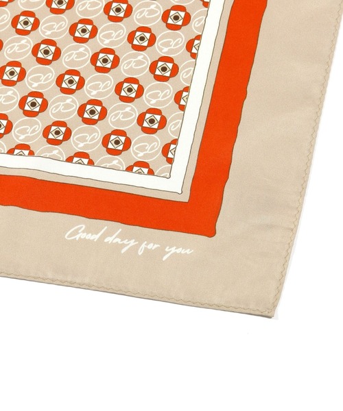 studio CLIP(スタディオクリップ)の「ツイルプリントスカーフ(ストール/ショール・レディース・グリーン/レッド/アイボリー/ベージュ・FREE)」の14枚目の写真