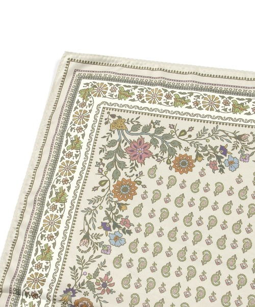 studio CLIP(スタディオクリップ)の「ツイルプリントスカーフ(ストール/ショール・レディース・グリーン/レッド/アイボリー/ベージュ・FREE)」の19枚目の写真