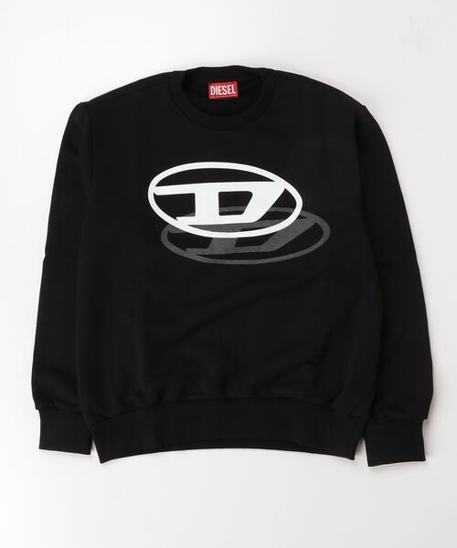 DIESEL(ディーゼル)の「キッズ プルオーバースウェット SVALE OVER(スウェット・キッズ・ブルー/ブラック・12Y/10Y/16Y/14Y/6Y/4Y/8Y)」の2枚目の写真