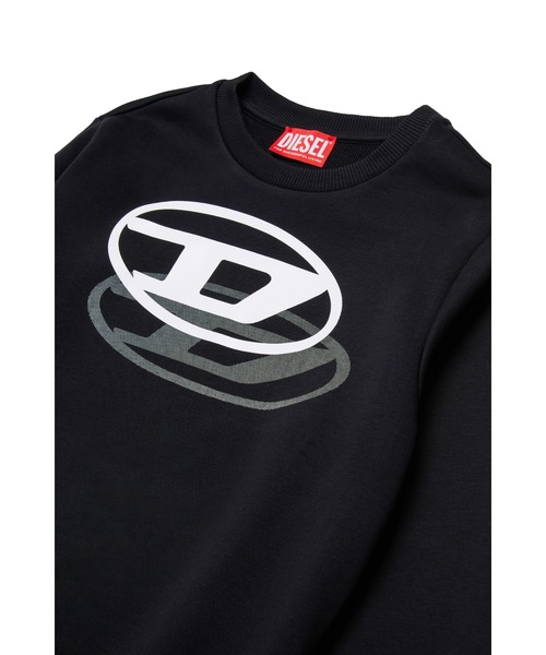 DIESEL(ディーゼル)の「キッズ プルオーバースウェット SVALE OVER(スウェット・キッズ・ブルー/ブラック・10Y/8Y/6Y/4Y/14Y/12Y/16Y)」の4枚目の写真