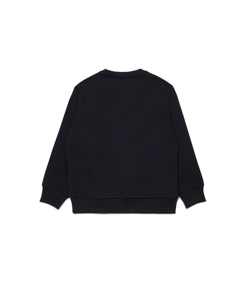 DIESEL(ディーゼル)の「キッズ プルオーバースウェット SVALE OVER(スウェット・キッズ・ブルー/ブラック・10Y/8Y/6Y/4Y/14Y/12Y/16Y)」の3枚目の写真