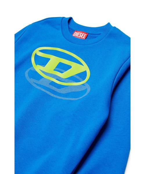 DIESEL(ディーゼル)の「キッズ プルオーバースウェット SVALE OVER(スウェット・キッズ・ブルー/ブラック・10Y/8Y/6Y/4Y/14Y/12Y/16Y)」の7枚目の写真