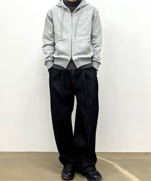 TOFFEE(トフィー)の「ワンタックローデニムパンツ (インディゴ)(デニムパンツ・メンズ・その他・SMALL/MEDIUM/LARGE/X-LARGE)」の12枚目の写真