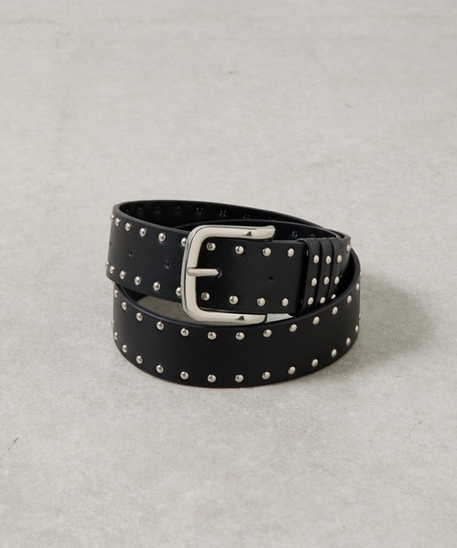 COLONY 2139(コロニートゥーワンスリーナイン)の「スタッズベルト(ベルト・メンズ・ブラック・FREE)」の4枚目の写真