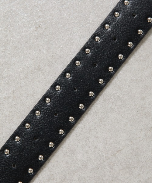 COLONY 2139(コロニートゥーワンスリーナイン)の「スタッズベルト(ベルト・メンズ・ブラック・FREE)」の8枚目の写真