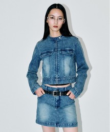 3.3 Field Trip （3.3フィールドトリップ）の「【セットアップ着用可能】3.3 Field Trip/スタッズデニムジャケット（デニムジャケット）」