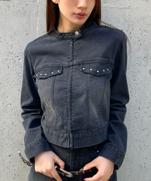 3.3 Field Trip （3.3フィールドトリップ）の「【セットアップ着用可能】3.3 Field Trip/スタッズデニムジャケット（デニムジャケット）」