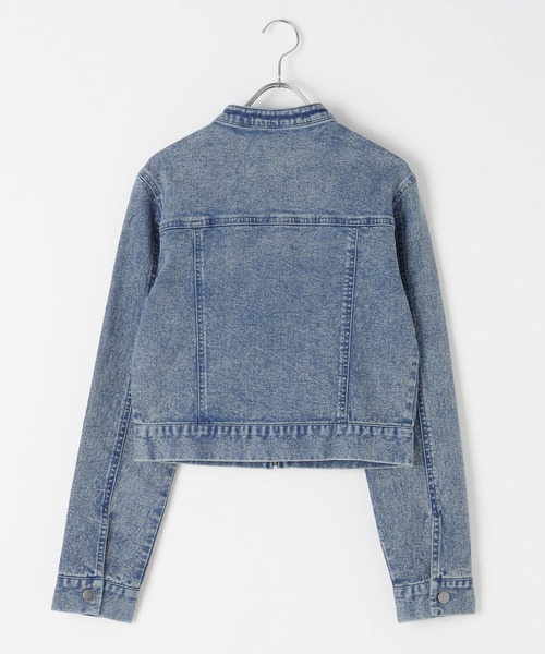 3.3 Field Trip （3.3フィールドトリップ）の「【セットアップ着用可能】3.3 Field Trip／スタッズデニムジャケット（デニムジャケット・レディース・ブルー/ブラック・FREE）」の14枚目の写真