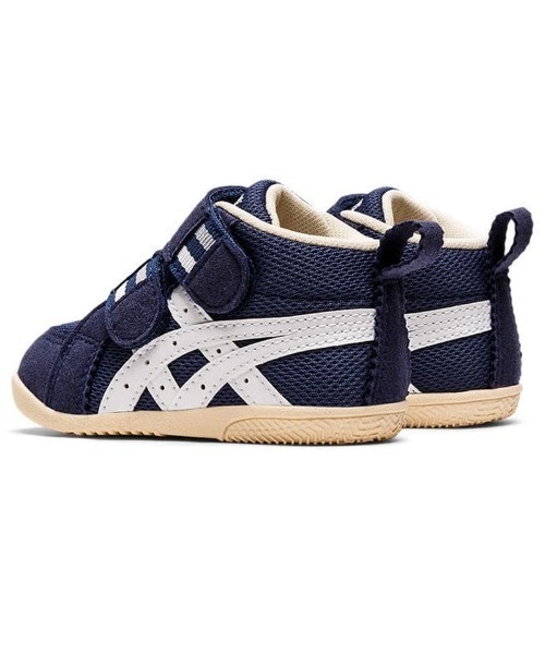 ASICS(アシックス)の「アシックス スクスク アミュレファースト MS(ベビーシューズ/ベビーソックス・キッズ・ライトグレー/ネイビー・13.0cm/12.0cm/12.5cm/13.5cm/11.5cm)」の6枚目の写真