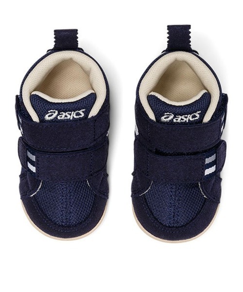 ASICS(アシックス)の「アシックス スクスク アミュレファースト MS(ベビーシューズ/ベビーソックス・キッズ・ライトグレー/ネイビー・13.0cm/12.0cm/12.5cm/13.5cm/11.5cm)」の9枚目の写真