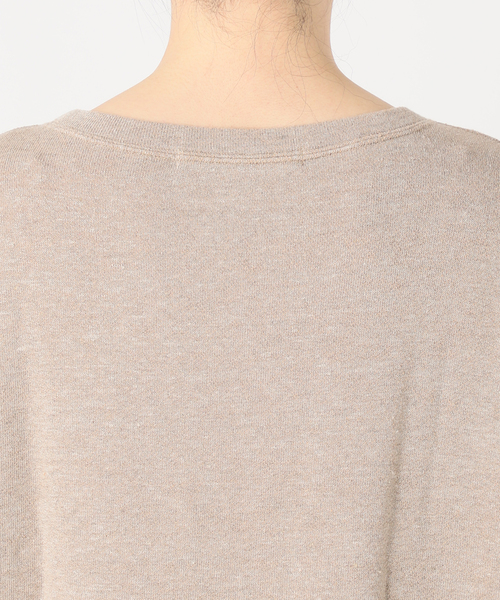 ≪WEB先行 / 追加≫LINEN TERRY LOOSEプルオーバー（Tシャツ