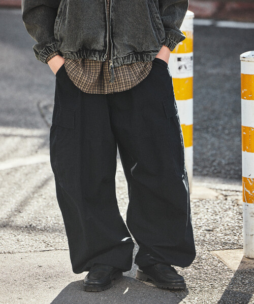 NAUTICA(ノーティカ)の「NAUTICA/ノーティカ カーブシルエット リップストップ カモフラージュ柄 カーゴパンツ(カーゴパンツ・メンズ・オリーブ/ブラック/ピンク・X-LARGE/MEDIUM/LARGE)」の8枚目の写真