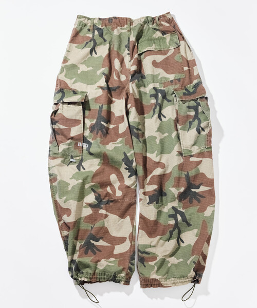 NAUTICA(ノーティカ)の「NAUTICA/ノーティカ カーブシルエット リップストップ カモフラージュ柄 カーゴパンツ(カーゴパンツ・メンズ・オリーブ/ブラック/ピンク・X-LARGE/MEDIUM/LARGE)」の16枚目の写真