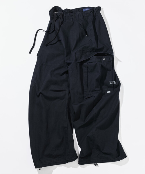 NAUTICA(ノーティカ)の「NAUTICA/ノーティカ カーブシルエット リップストップ カモフラージュ柄 カーゴパンツ(カーゴパンツ・メンズ・オリーブ/ブラック/ピンク・X-LARGE/MEDIUM/LARGE)」の18枚目の写真