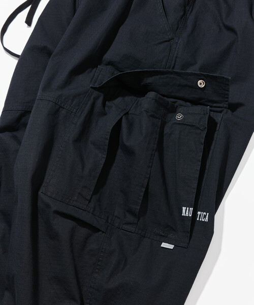 NAUTICA(ノーティカ)の「NAUTICA/ノーティカ カーブシルエット リップストップ カモフラージュ柄 カーゴパンツ(カーゴパンツ・メンズ・オリーブ/ブラック/ピンク・X-LARGE/MEDIUM/LARGE)」の4枚目の写真